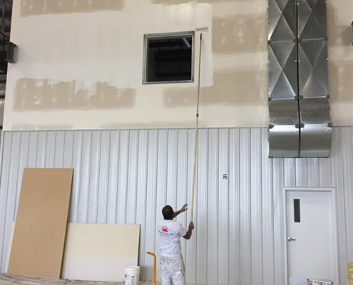 commercial building painters in Langley