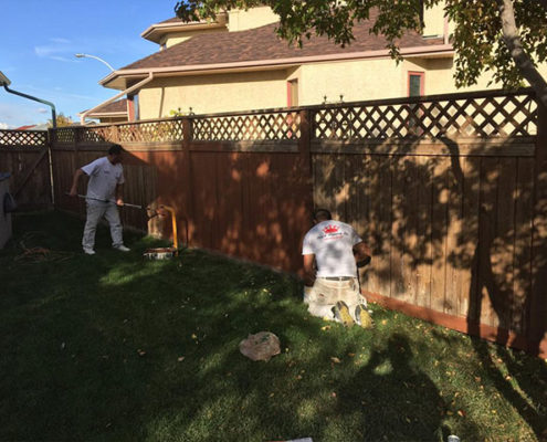 fence painters in Langley